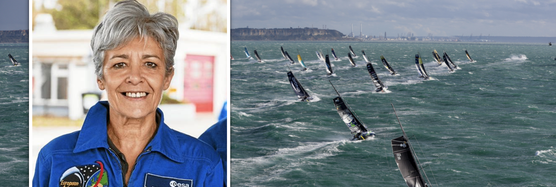 Claudie Haigneré, marraine de la TRANSAT CAFÉ L'OR