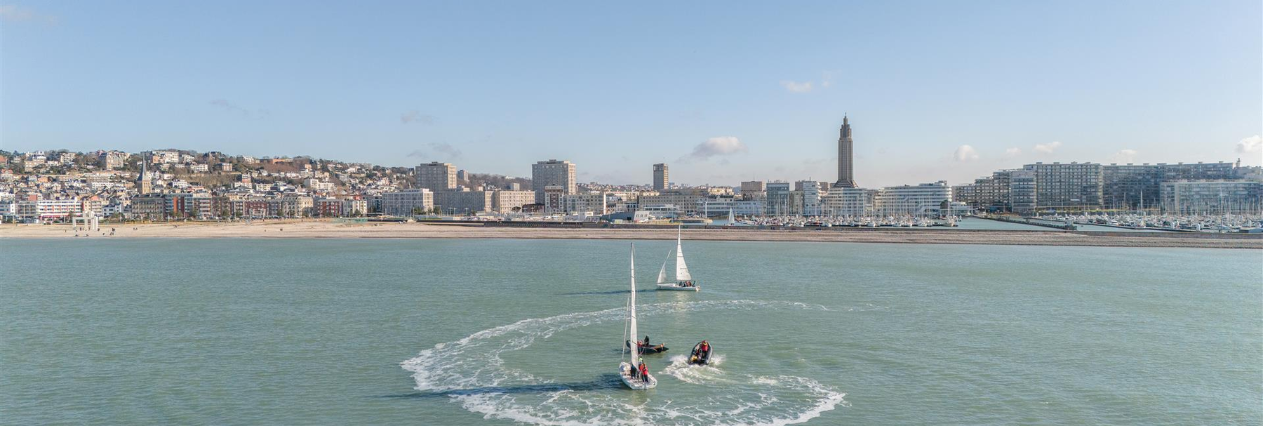 Le Havre vue de mer