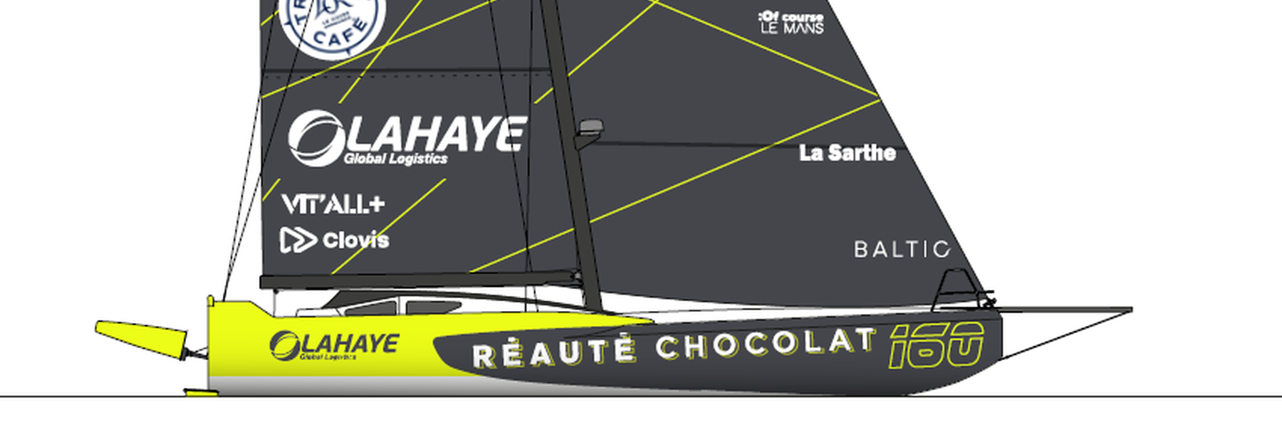 REAUTE CHOCOLAT - Class40 Maquette