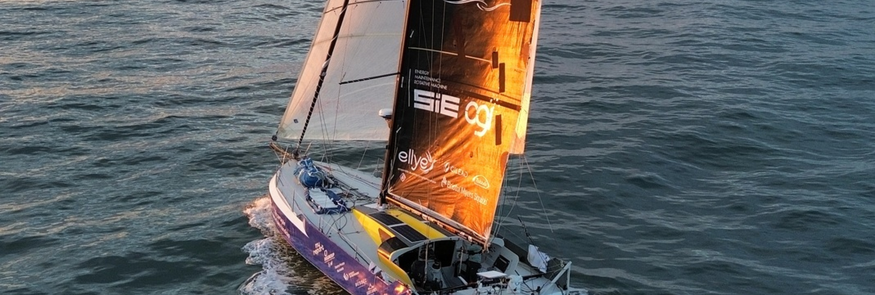 DEFI SOLIDAIRE AVEC ELLYE ET L'ARCHE - Class40