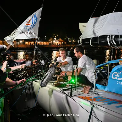 La victoire en IMOCA pour le binôme de For People