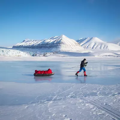 Matthieu Tordeur au Svalbard