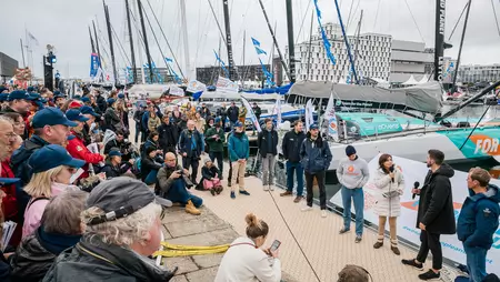 Présentation des IMOCA FOR PEOPLE et FOR THE PLANET
