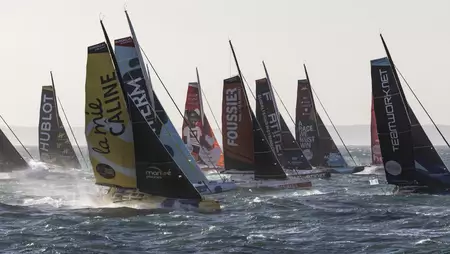 Départ IMOCA