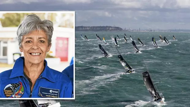 Claudie Haigneré, marraine de la TRANSAT CAFÉ L'OR