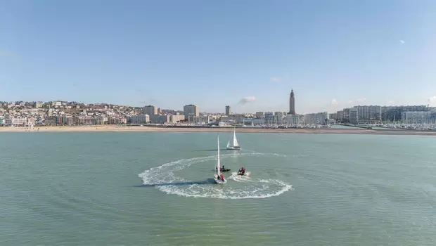 Le Havre vue de mer