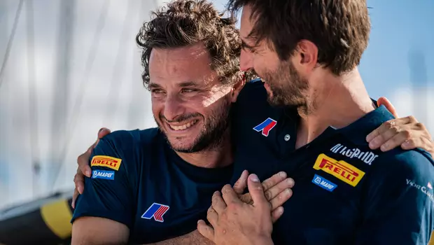 Ambrogio Beccaria et Nicolas Andrieu, vainqueurs en Class40 