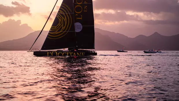 Arrivée de L'Occitane en Provence, 9e en IMOCA 