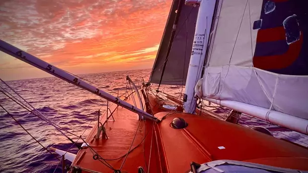 Photo du bord IMOCA Singchain Team Haikou