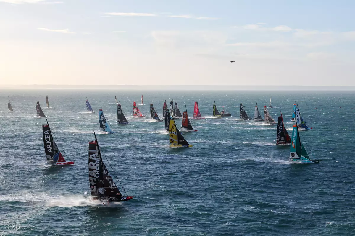 Départ IMOCA